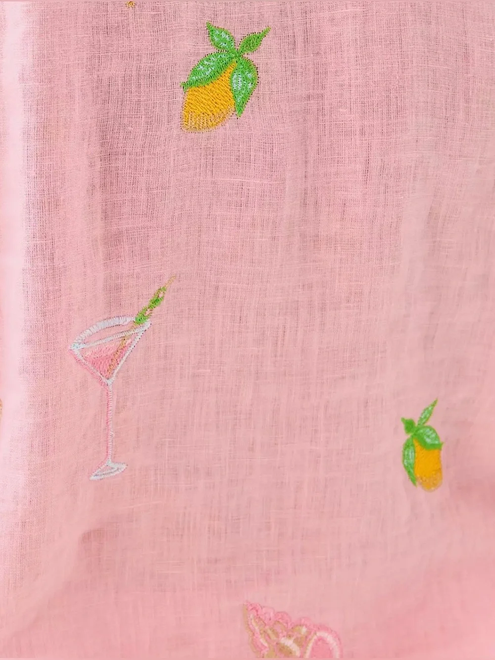 LILLY PULITZER Sea View Linen Button Down Top - Picture 5 of 12